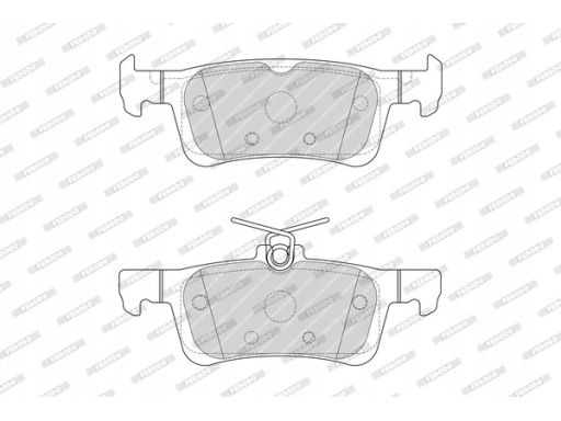 Klocek Hamulcowy Kpl. Klocek Hamulcowy Kpl. Tył , Pasuje Do: Peugeot 3