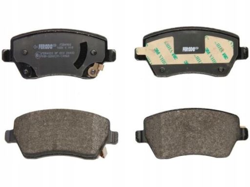 Klocek Hamulcowy Kpl. Klocek Hamulcowy Kpl. Przód , Pasuje Do: Dacia