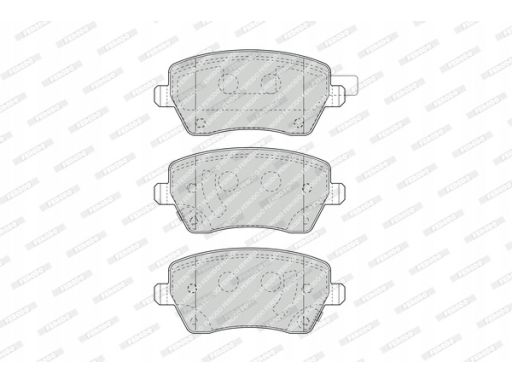Klocek Hamulcowy Kpl. Klocek Hamulcowy Kpl. Przód , Pasuje Do: Dacia