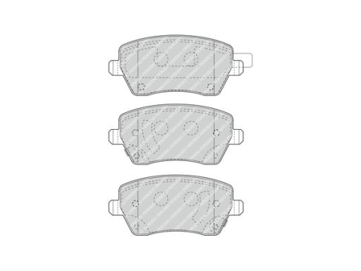 Klocek Hamulcowy Kpl. Klocek Hamulcowy Kpl. Przód , Pasuje Do: Dacia