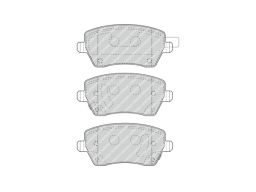 Klocek Hamulcowy Kpl. Klocek Hamulcowy Kpl. Przód , Pasuje Do: Dacia