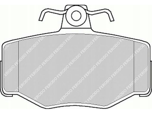 Klocek Hamulcowy Kpl. Klocek Hamulcowy Kpl. Tył , Pasuje Do: Nissan Al