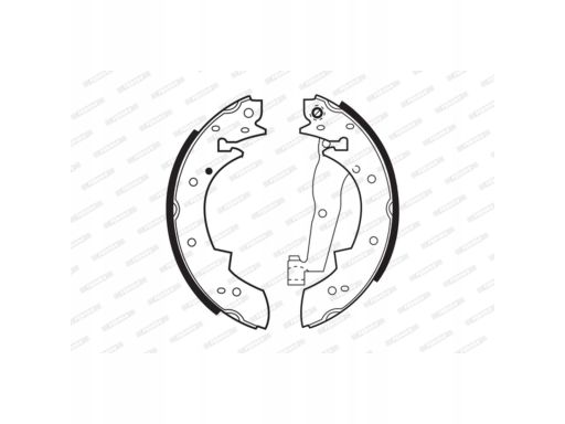 Szczęki Hamulcowe Kpl. Szczęka Hamulcowa Pasuje Do: Volvo 340-360, Alf