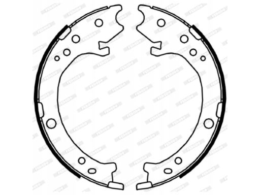 Szczęki Hamulca Postojowego Kpl. Szczęka Hamulcowa Pasuje Do: Honda Cr