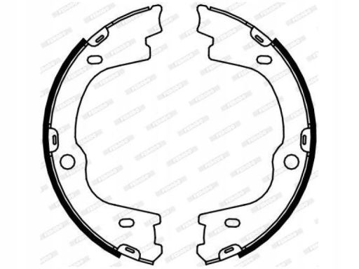 Szczęki Hamulca Postojowego Kpl. Szczęka Hamulcowa Pasuje Do: Hyundai