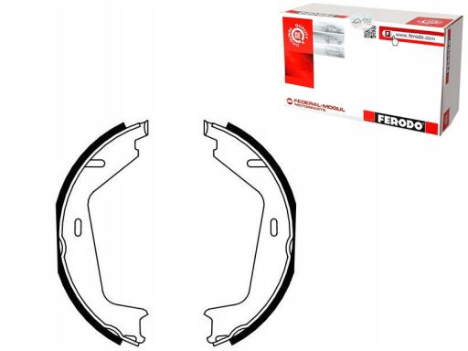 Szczęki Hamulca Postojowego Kpl. Szczęka Hamulcowa Pasuje Do: Volvo Xc