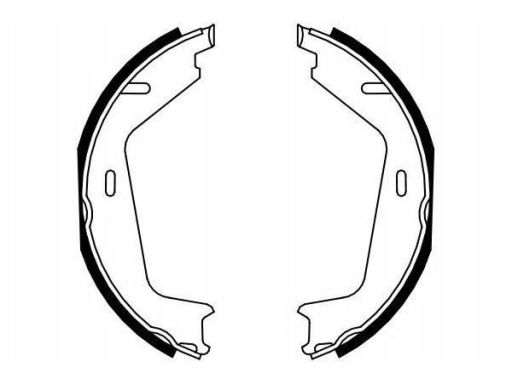 Szczęki Hamulca Postojowego Kpl. Szczęka Hamulcowa Pasuje Do: Volvo Xc