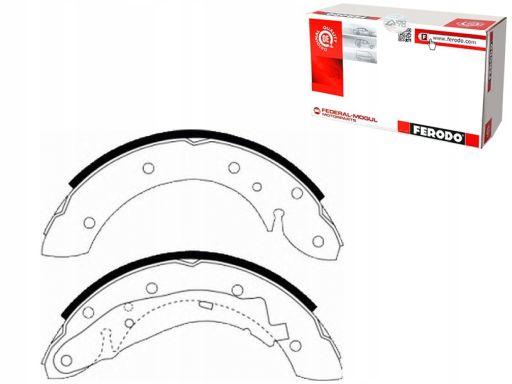Szczęki Hamulcowe Kpl. Szczęka Hamulcowa Pasuje Do: Citroen Berlingo,
