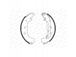 Szczęki Hamulcowe Kpl. Szczęka Hamulcowa Pasuje Do: Ford Tourneo Conne