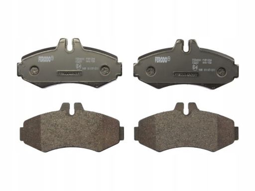 Klocek Hamulcowy Kpl. Klocek Hamulcowy Kpl. Przód , Pasuje Do: Mercede