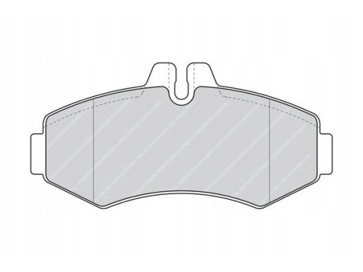 Klocek Hamulcowy Kpl. Klocek Hamulcowy Kpl. Przód , Pasuje Do: Mercede