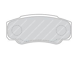 Klocek Hamulcowy Kpl. Klocek Hamulcowy Kpl. Tył , Pasuje Do: Citroen