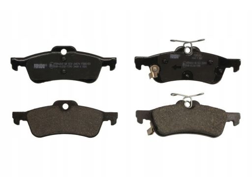 Klocek Hamulcowy Kpl. Klocek Hamulcowy Kpl. Tył , Pasuje Do: Honda Civ