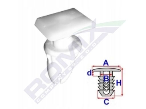 Spinka Tapicerska Rom A81492