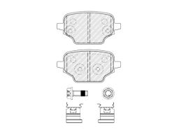 Klocek Hamulcowy Kpl. Klocek Hamulcowy Kpl. Tył , Pasuje Do: Citroen