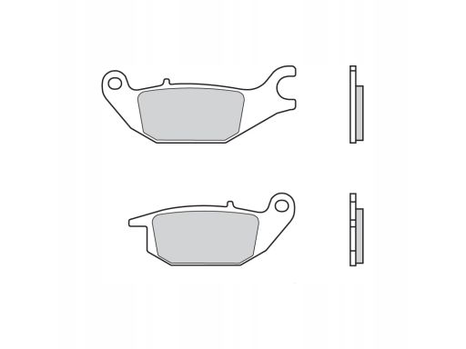 Klocek Hamulcowy Kpl. Klocki Hamulcowe Tył, Przeznaczenie: Droga,