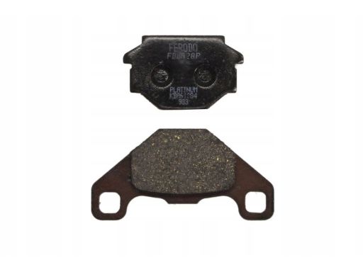 Klocek Hamulcowy Kpl. Klocki Hamulcowe Tył, Przeznaczenie: Droga,