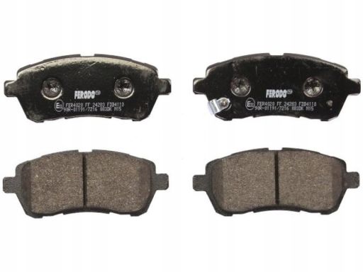 Klocek Hamulcowy Kpl. Klocek Hamulcowy Kpl. Przód , Pasuje Do: Daihats