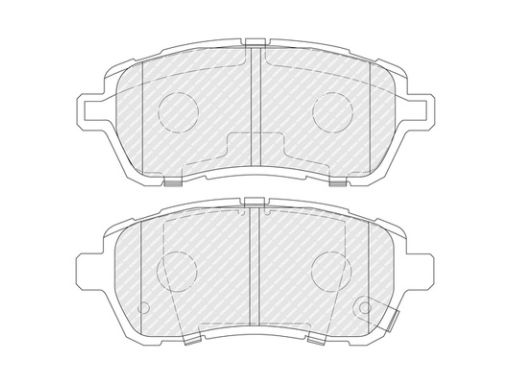 Klocek Hamulcowy Kpl. Klocek Hamulcowy Kpl. Przód , Pasuje Do: Daihats