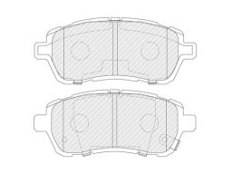 Klocek Hamulcowy Kpl. Klocek Hamulcowy Kpl. Przód , Pasuje Do: Daihats