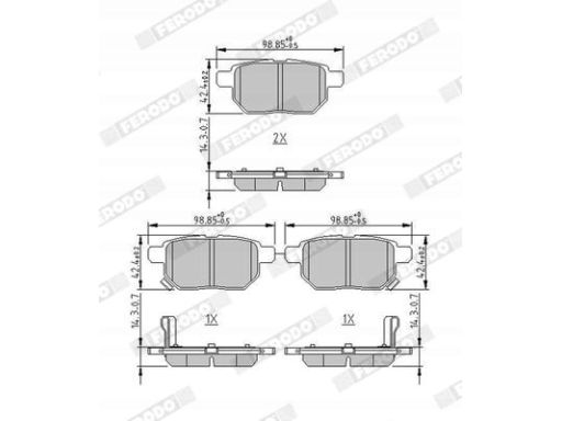 Klocek Hamulcowy Kpl. Klocek Hamulcowy Kpl. Tył , Pasuje Do: Lexus Ct,