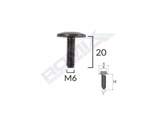 Spinka Tapicerska Rom 12613