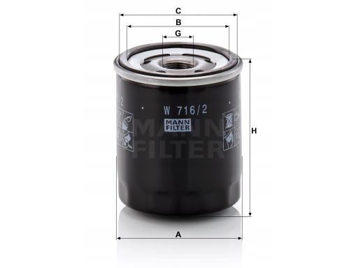 Filtr Oleju W 716/2