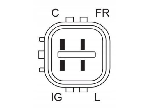 0 986 082 410 Alternator (14V, 105A) Pasuje Do: Honda Accord Viii, Cr-