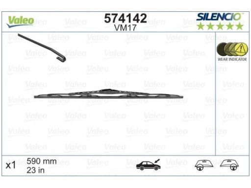 Pióro Wycieraczki 574142