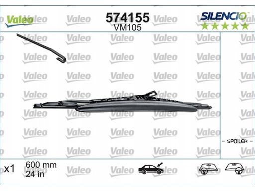 Pióro Wycieraczki 574155