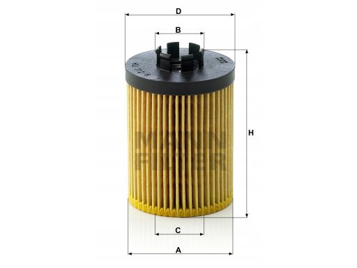 Filtr Oleju Hu 712/8 X