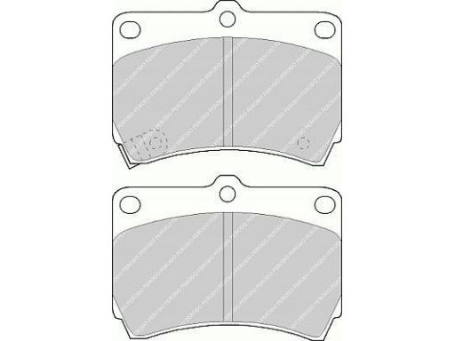 Fdb715 Klocek Hamulcowy Kpl. Przód , Pasuje Do: Ford Usa Escort, Kia