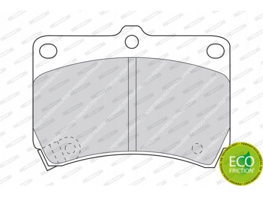 Fdb715 Klocek Hamulcowy Kpl. Przód , Pasuje Do: Ford Usa Escort, Kia