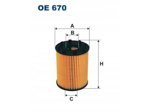 Filtr Oleju Oe 670
