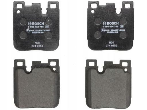 Klocek Hamulcowy Kpl. 0 986 424 755