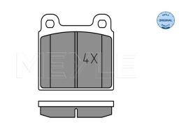 025 200 1115 Klocek Hamulcowy Kpl. Przód , Pasuje Do: Mercedes /8 (W11