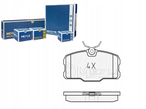 025 207 5118 Klocek Hamulcowy Kpl. Przód , Pasuje Do: Mercedes S (C126