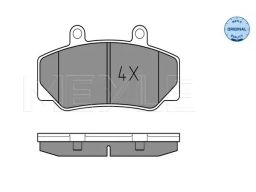 025 212 3316 Klocek Hamulcowy Kpl. Przód , Pasuje Do: Volvo 740, 760,