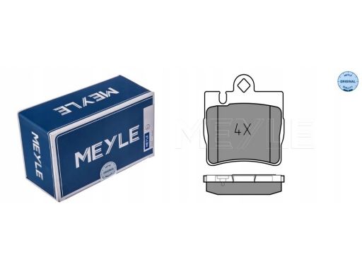 025 230 7815 Klocek Hamulcowy Kpl. Tył , Pasuje Do: Mercedes S (C215),