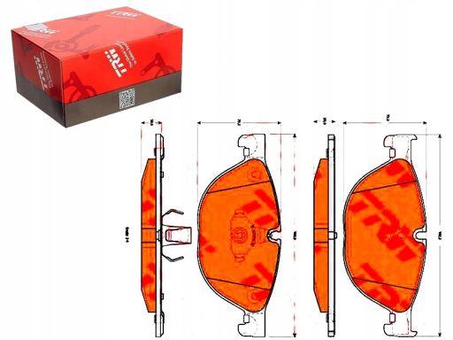 Klocek Hamulcowy Kpl. Gdb1838