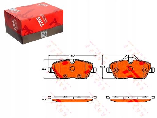 Klocek Hamulcowy Kpl. Gdb2038