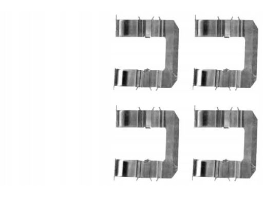 82508500 Zestaw Montażowy Klocka Hamulcowego Przód Pasuje Do: Hyundai