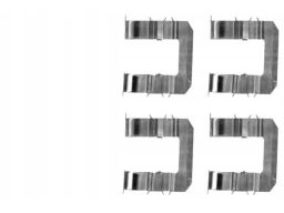 82508500 Zestaw Montażowy Klocka Hamulcowego Przód Pasuje Do: Hyundai