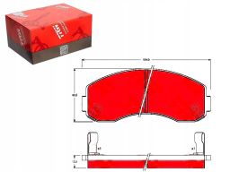 Klocek Hamulcowy Kpl. Gdb3145