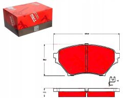 Klocek Hamulcowy Kpl. Gdb3302