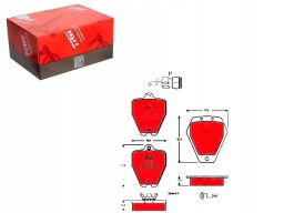 Klocek Hamulcowy Kpl. Gdb1329