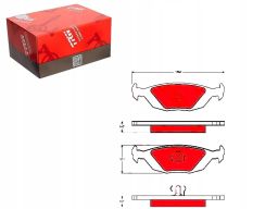 Klocek Hamulcowy Kpl. Gdb392