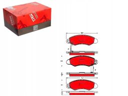 Klocek Hamulcowy Kpl. Gdb3215