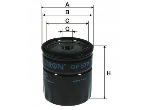 Filtr Oleju Op 570