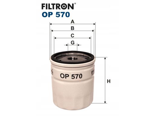 Filtr Oleju Op 570